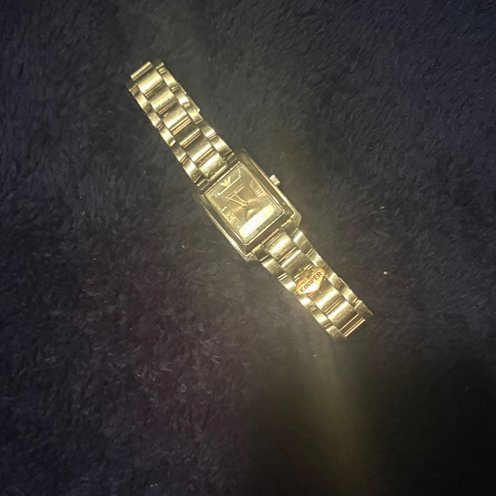 Emporio Armani Watch with Rectangular Face.